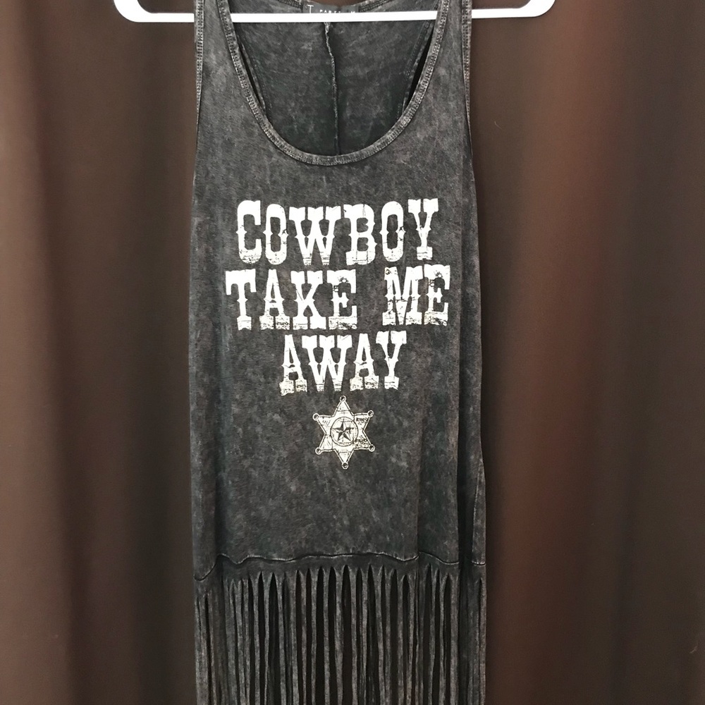 Cowboy take me away tank